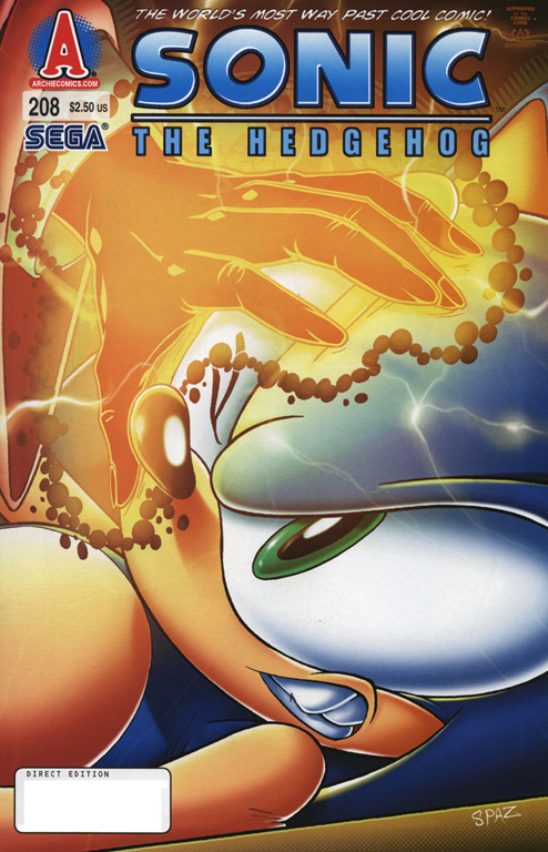 Sonic - Archie Adventure Series March 2010 Comic cover page